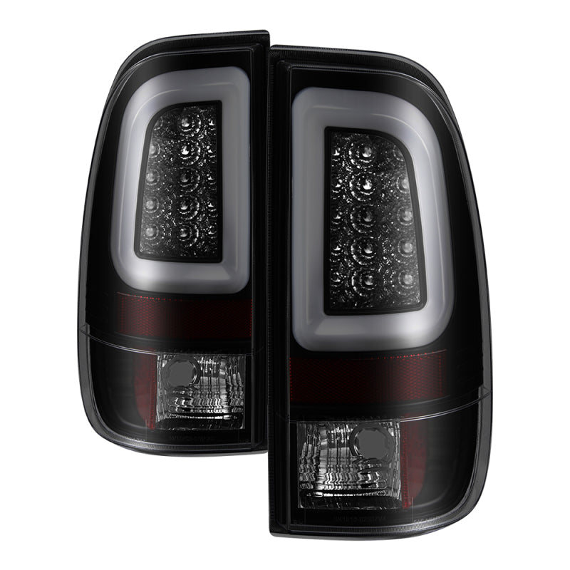 
                      
                        Spyder 97-03 Ford F150 Stylsd. F250 V3 Lght Bar LED Tail Lights - Blk Smk ALT-YD-FF15097V3-LBLED-BSM
                      
                    