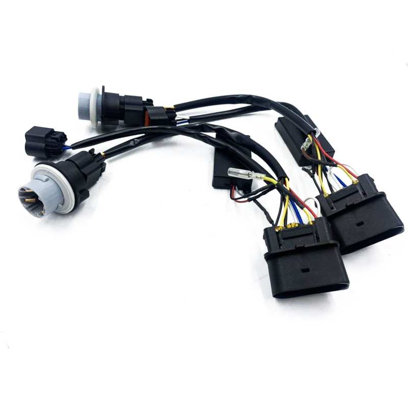 AlphaRex 13-18 Ram 1500 Wiring Adapter Stock Proj Headlight to AlphaRex Headlight Converters