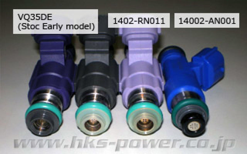 
                      
                        HKS 350z / 370z / G35 / G37 Top Feed High Impedance 545cc Fuel Injector (Only One Injector)
                      
                    