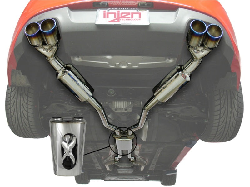 
                      
                        Injen 10-15 Hyundai Genesis Coupe 3.8L V6 SS CB Exhaust w/ Quad Titanium Tips
                      
                    