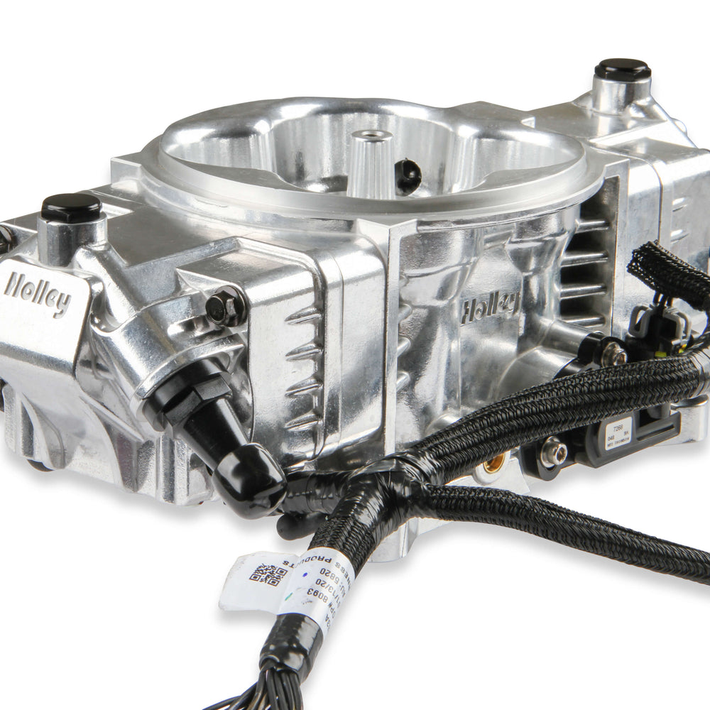 Holley EFI Terminator X Stealth 4150 Throttle Body - Shiny - 534-295