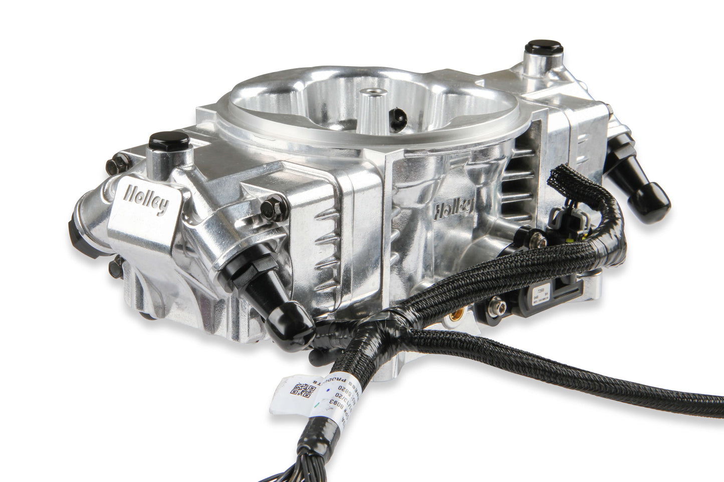 Holley EFI Terminator X Stealth 4150 Throttle Body - Shiny - 534-295