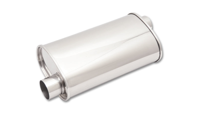 
                      
                        Vibrant StreetPower Oval Muffler 5in x 9in x 15in - 2.25in inlet/outlet (Offset-Offset Same Side)
                      
                    