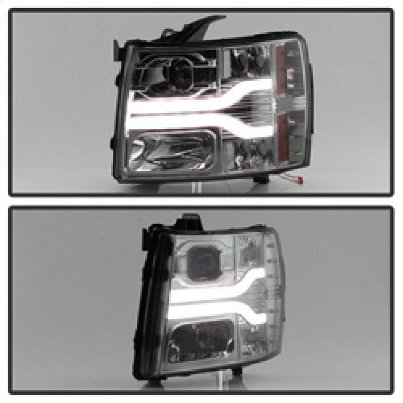 
                      
                        Spyder Chevy Silverado 1500 07-13 Version 3 Projector Headlights - Smoke PRO-YD-CS07V3-LBDRL-SM
                      
                    