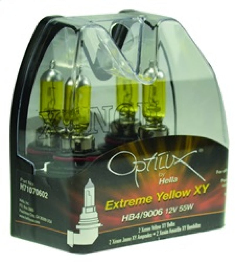 
                      
                        Hella Optilux HB4 9006 12V/55W XY Xenon Yellow Bulb
                      
                    