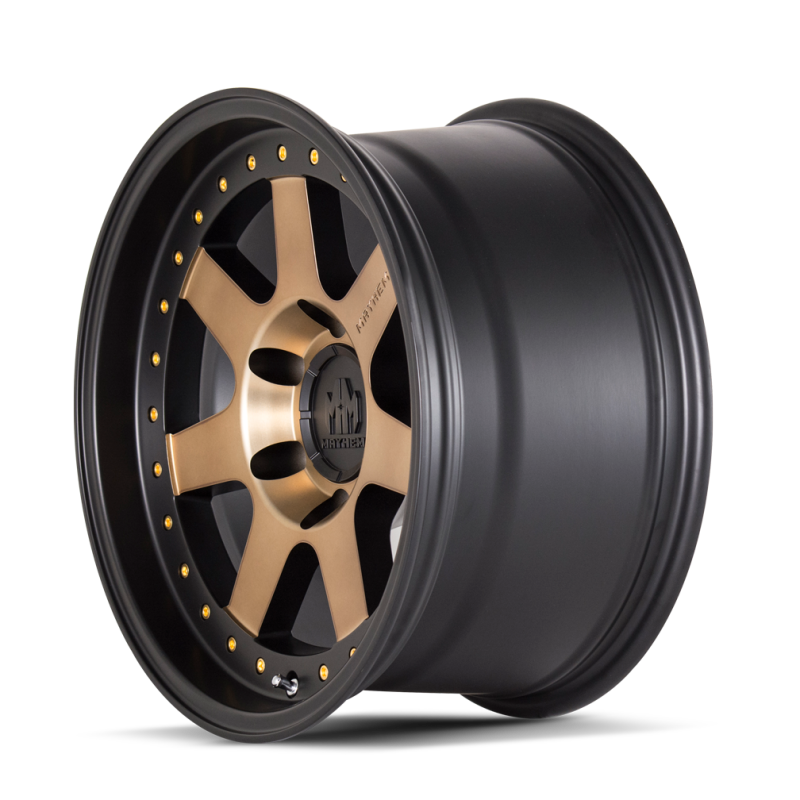 Mayhem 8300 Prodigy 18x9 / 6x135 BP / 0mm Offset / 87.1mm Hub Matte Black w/ Bronze Tint Wheel