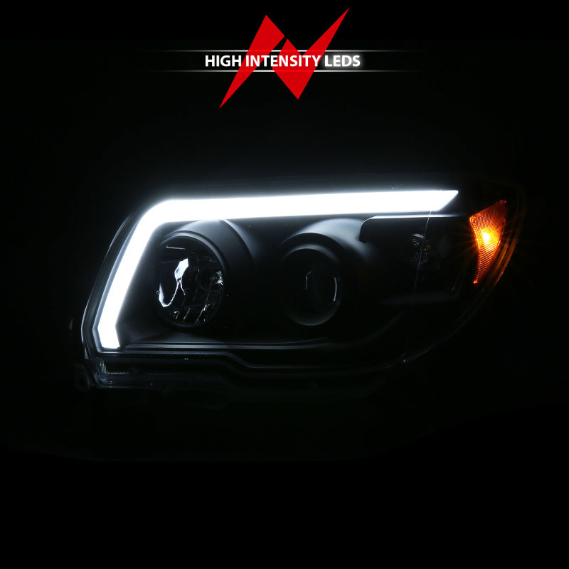 
                      
                        ANZO 06-09 Toyota 4 Runner Projector Headlights Plank Style - Black
                      
                    