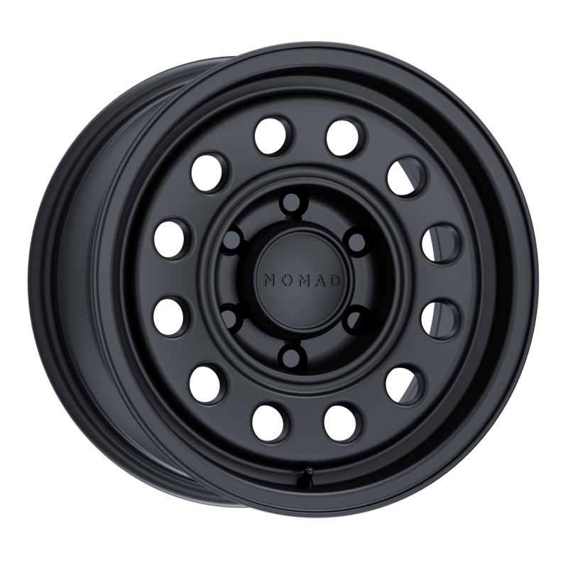 Nomad N501SB Convoy 16x8in / 6x139.7 BP / -10mm Offset / 106.1mm Bore - Satin Black Wheel