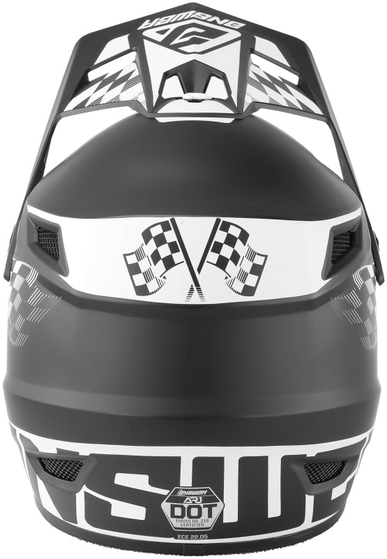 
                      
                        Answer AR1 Sweep Helmet Black/White - XS
                      
                    