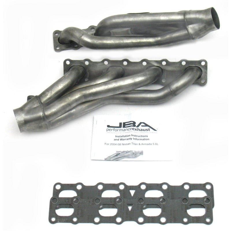 
                      
                        JBA 04-15 Nissan 5.6L VK56DE Oval Port 1-5/8in Primary Raw 409SS Cat4Ward Header
                      
                    