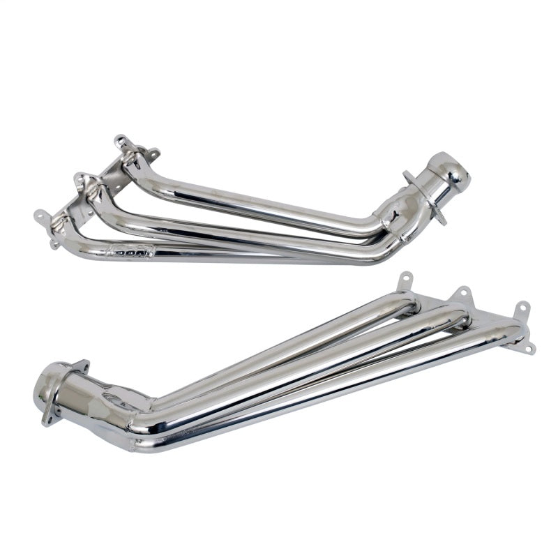 
                      
                        BBK 10-11 Camaro V6 Long Tube Exhaust Headers With Converters - 1-5/8 Chrome
                      
                    