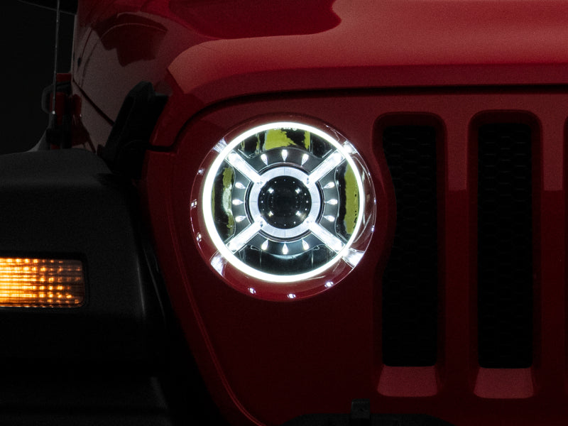 
                      
                        Raxiom 18-22 Jeep Wrangler JL/ JT 9-Inch LED Headlights w/ DRL and Halo- Black Housing (Clear Lens)
                      
                    