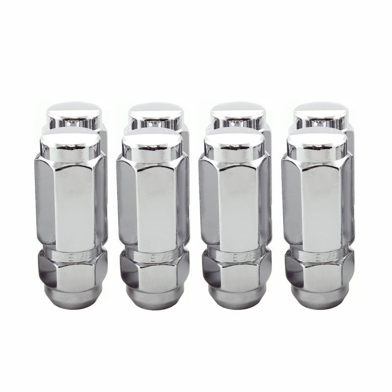 
                      
                        McGard Hex Lug Nut (Cone Seat / Duplex) 9/16-18 / 7/8 Hex / 2.5in. Length (8-Pack) - Chrome
                      
                    