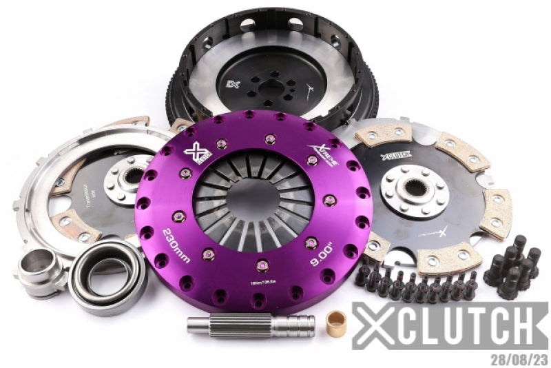 XClutch 89-94 Nissan Skyline GT-R 2.6L 9in Twin Solid Ceramic Clutch Kit