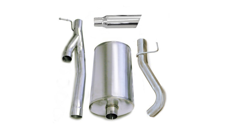 
                      
                        Corsa 2003-2006 Chevrolet Silverado Ext. Cab/Short Bed 2500 6.0L V8 Polished Sport Cat-Back Exhaust
                      
                    