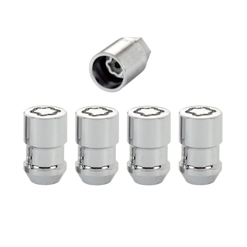 
                      
                        McGard Wheel Lock Nut Set - 4pk. (Cone Seat) 7/16-20 / 3/4 Hex / 1.46in. Length - Chrome
                      
                    