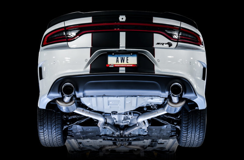 
                      
                        AWE Tuning 2015+ Dodge Charger 6.4L/6.2L SC Non-Resonated Touring Edition Exhaust - Silver Tips
                      
                    