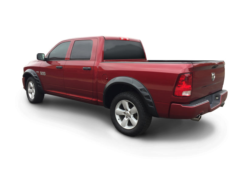 
                      
                        Bushwacker 09-18 Ram 1500 w/ 67.4in Fleetside Bed (Ex. R/T and Rebel) DRT Style Flares 4pc - Black
                      
                    