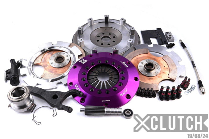 XClutch 97-01 Toyota Mark II Tourer V 2.5L 8in Twin Solid Ceramic Clutch Kit