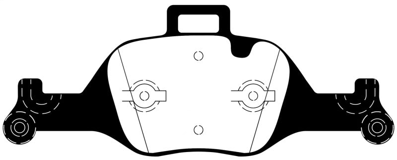 EBC 17+ BMW 530 2.0L Turbo (G30) Ultimax Front Brake Pads