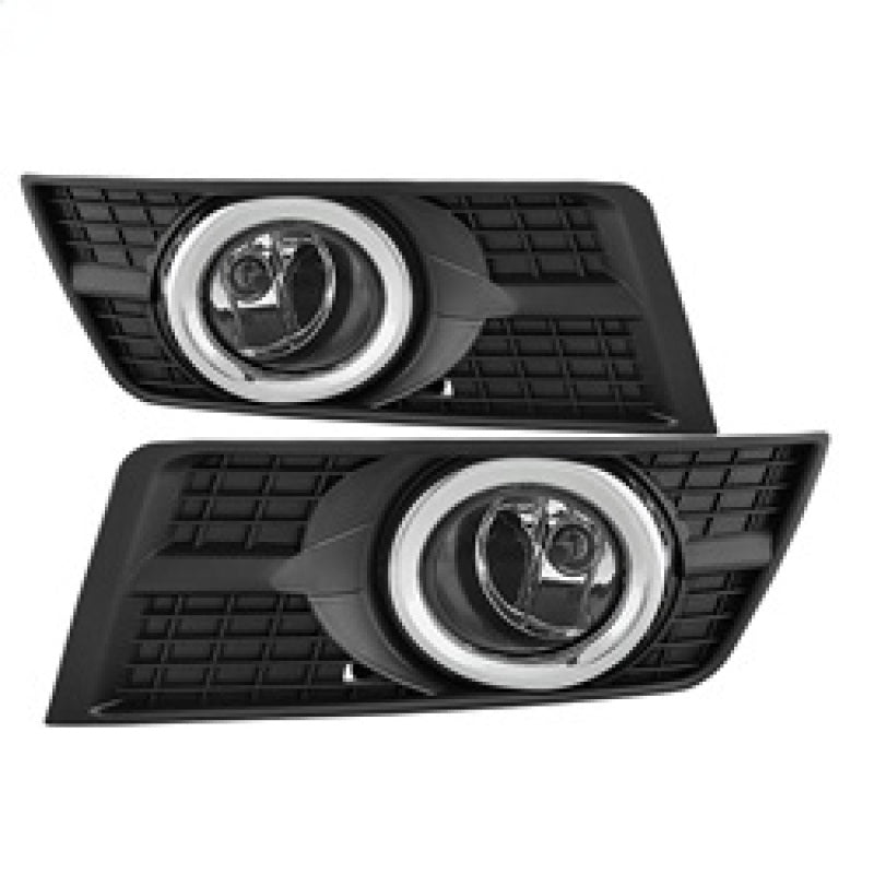 Spyder Cadillac SRX 2010-2015 OEM Style Fog Lights W/Universal Switch Clear FL-CASRX10-C