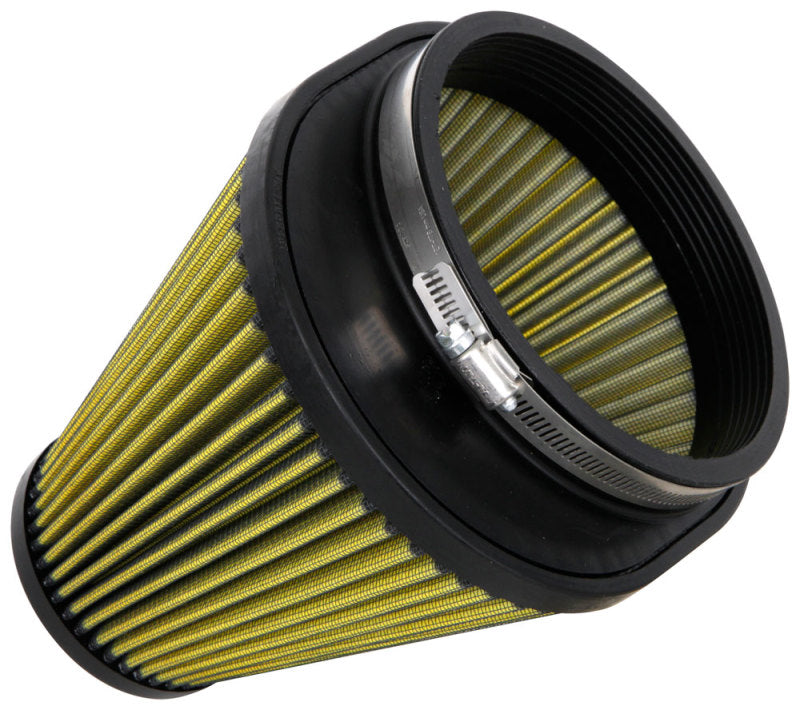 Airaid Universal Air Filter - Cone 6in F x 9x7-1/4in B x 6-1/4x3-3/4in T x 7in H - Synthaflow