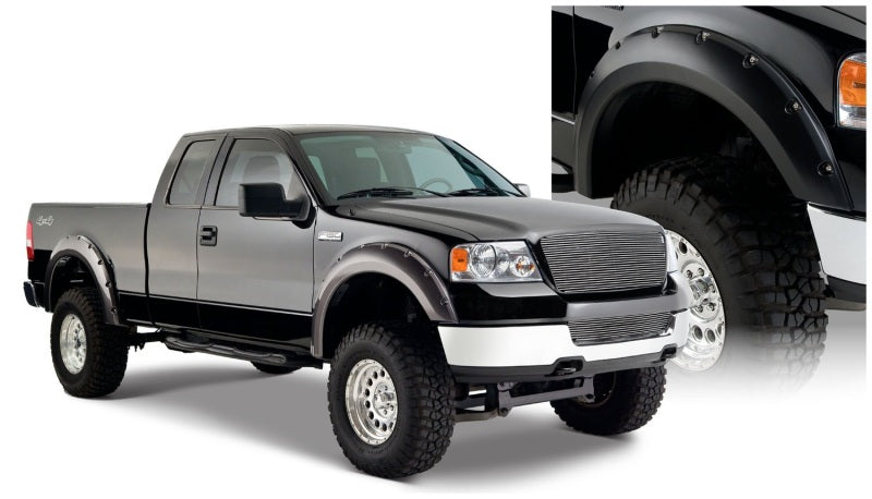 
                      
                        Bushwacker 04-08 Ford F-150 Styleside Pocket Style Flares 4pc 66.0/78.0/96.0in Bed - Black
                      
                    