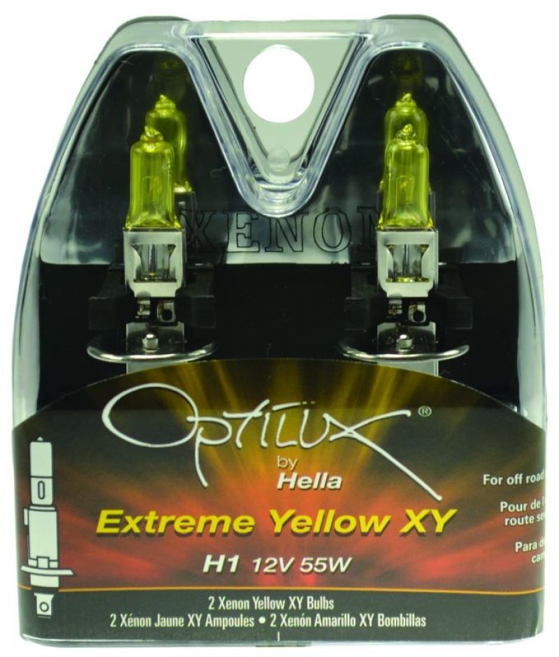 
                      
                        Hella Optilux H1 12V/55W XY Yellow Bulb
                      
                    