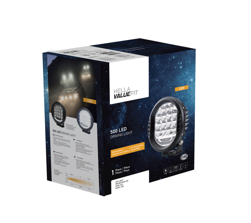 
                      
                        Hella 500 LED Driving Lamp - Single
                      
                    