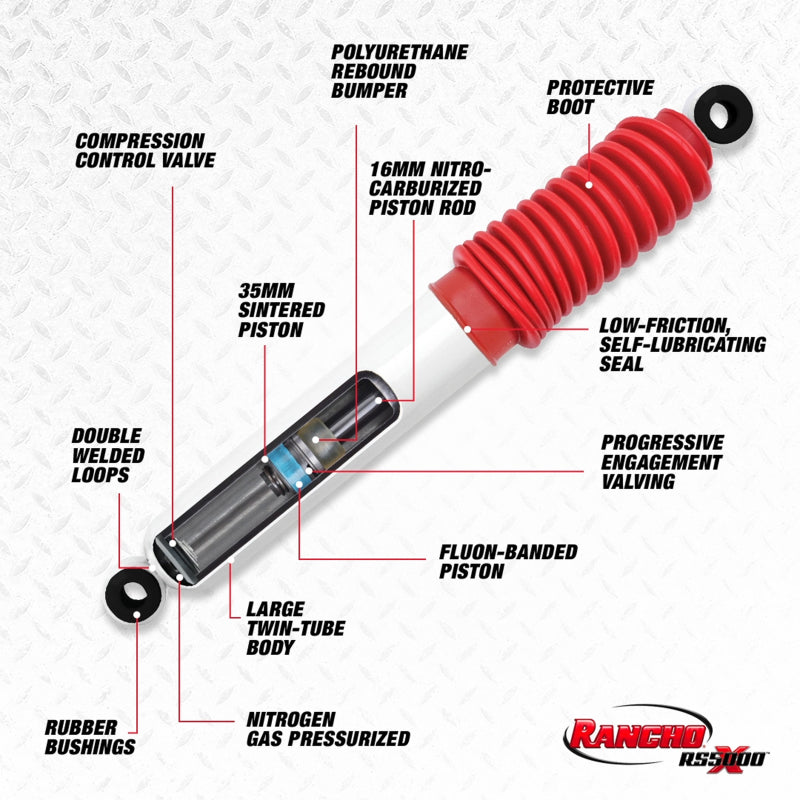 Rancho 86-95 Toyota 4Runner Front RS5000X Shock