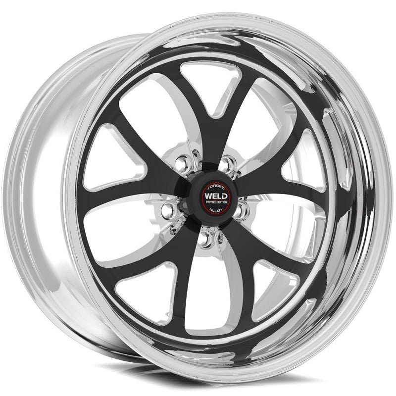 Weld S76 20x9.0 / 5x5 BP / 5.75in. BS Black Wheel (High Pad) - Non-Beadlock