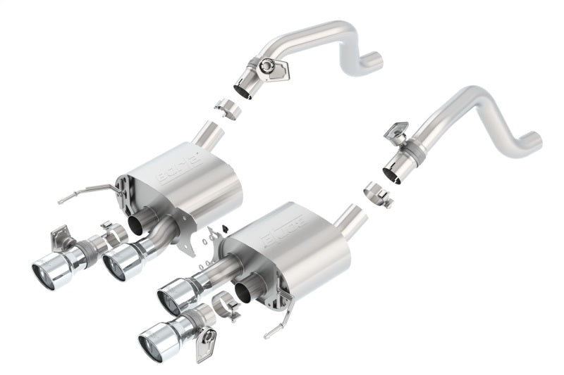 Borla 2014 Chevrolet Corvette C7 6.2L 8cyl S Type Exhaust w/ NPP Dual Mode (rear section only)