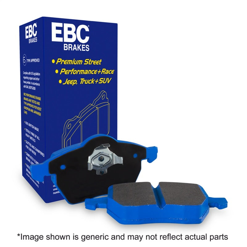 
                      
                        EBC 2016+ Chevrolet Camaro ZL1 Bluestuff Front Brake Pads
                      
                    