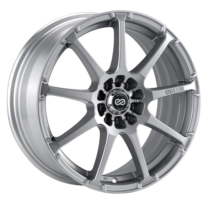 Enkei EDR9 15x6.5 5x100/114.3 38mm offset 72.6 Bore Diameter Silver Wheel