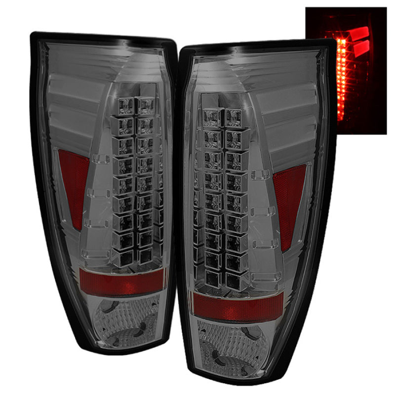 
                      
                        Spyder Chevy Avalanche 02-06 LED Tail Lights Smoke ALT-YD-CAV02-LED-SM
                      
                    