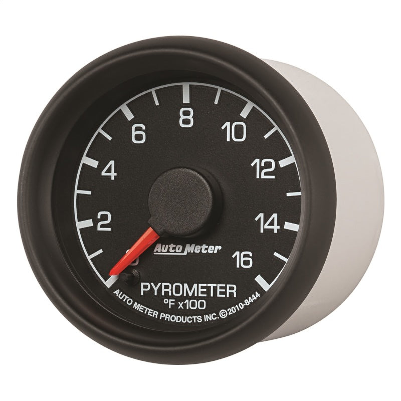 
                      
                        Autometer Factory Match Ford 52.4mm Full Sweep Electronic 0-1600 Deg F EGT/Pyrometer Gauge
                      
                    