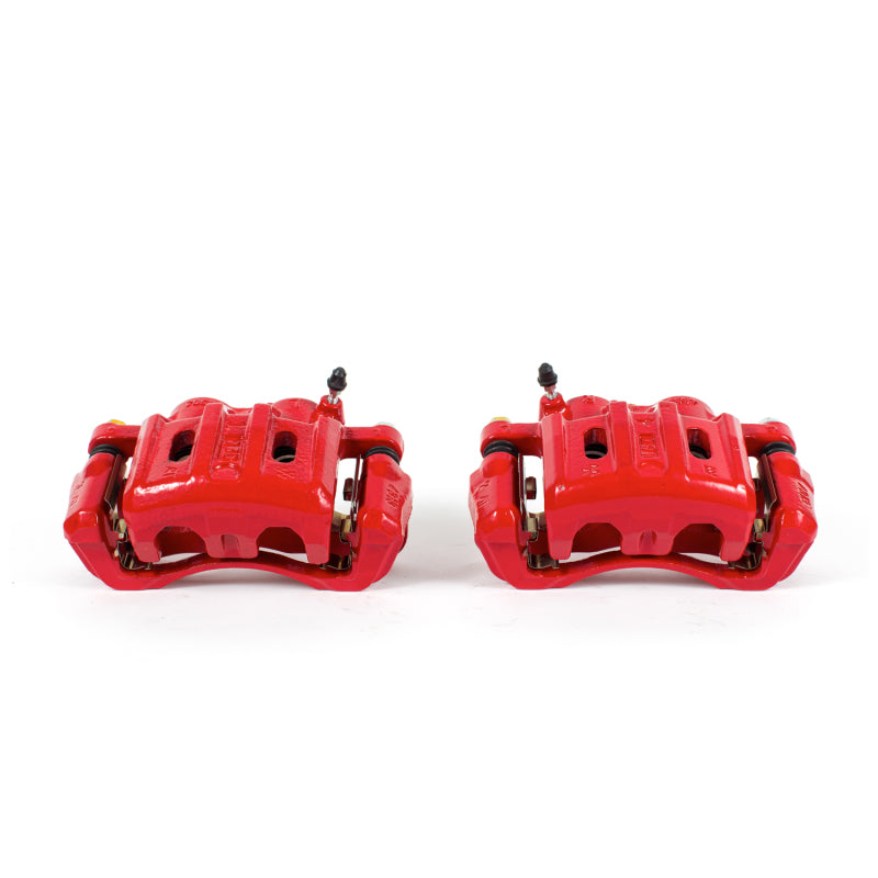 Power Stop 97-04 Mitsubishi Diamante Front Red Calipers w/Brackets - Pair