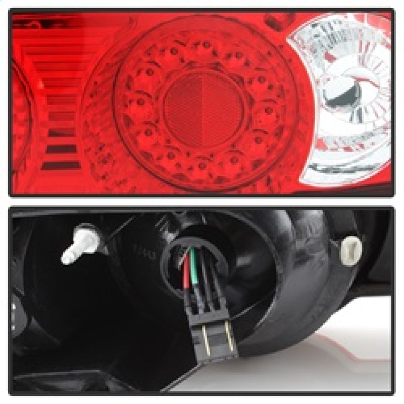 
                      
                        Spyder Acura RSX 02-04 LED Tail Lights Red Clear ALT-YD-ARSX02-LED-RC
                      
                    