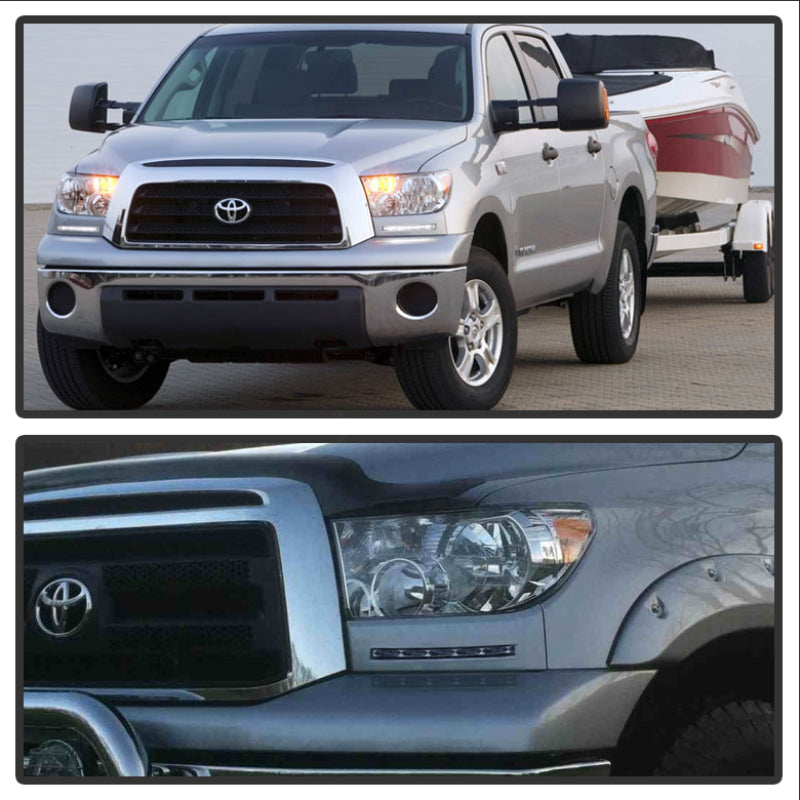 
                      
                        Spyder Toyota Tundra 07-13 Daytime LED Running Lights wo/switch Silver FL-DRL-TTU07-SIL
                      
                    