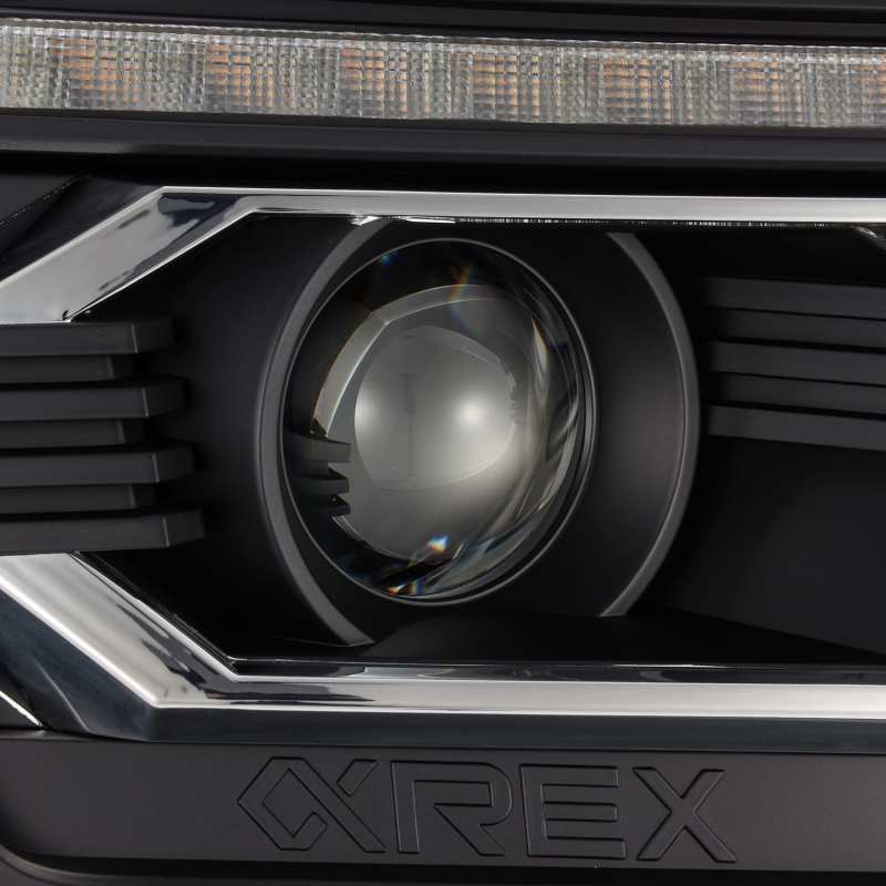 
                      
                        AlphaRex 12-15 Toyota Tacoma LUXX LED Projector Headlights Plank Style Black w/DRL
                      
                    