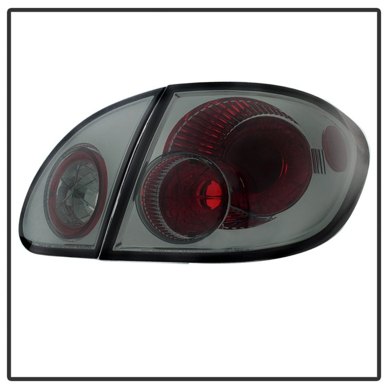 
                      
                        Spyder Toyota Corolla 03-08 Euro Style Tail Lights Smoke ALT-YD-TC03-SM
                      
                    