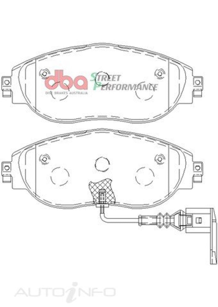 
                      
                        DBA 13-21 Volkswagen Golf R (MK7) SP Performance Front Brake Pads
                      
                    