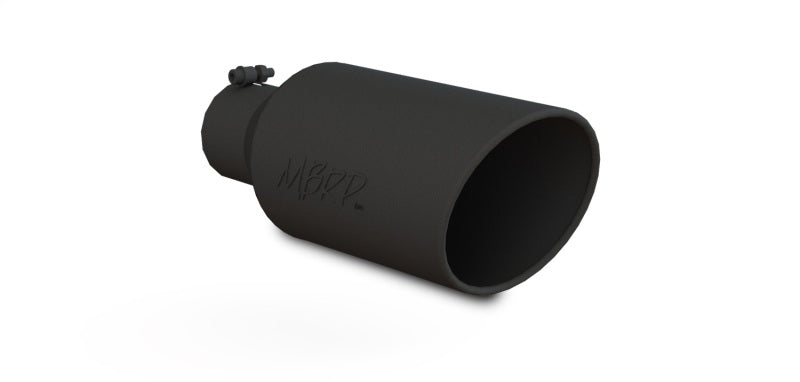 
                      
                        MBRP Universal Exhaust Tip 7in O.D. Rolled End 4in Inlet 18in Length - Black
                      
                    