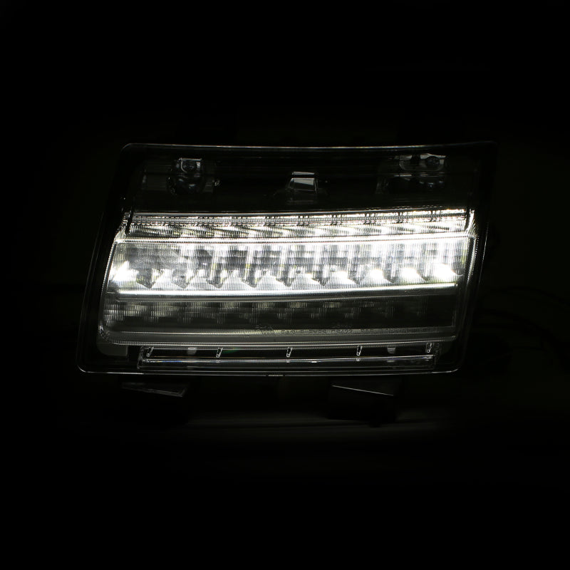 
                      
                        ANZO 18-19 Jeep Wrangler JL LED Chrome Clear w/ Sequential Signal
                      
                    