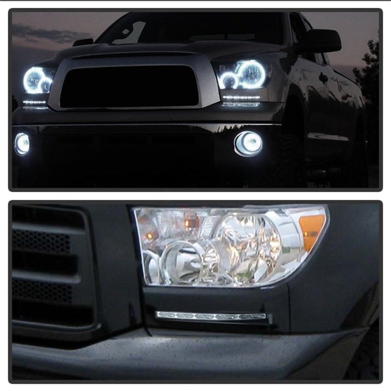 
                      
                        Spyder Toyota Tundra 07-13 Daytime LED Running Lights wo/switch Silver FL-DRL-TTU07-SIL
                      
                    