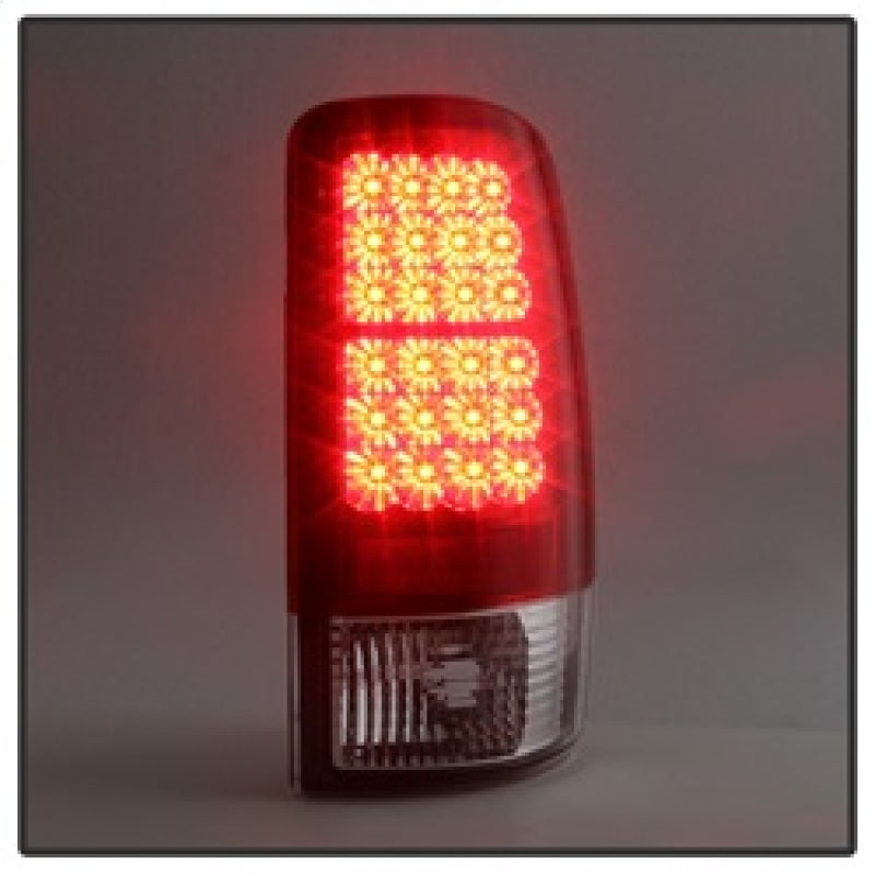 
                      
                        Spyder Chevy Suburban/Tahoe 1500/2500 00-06 LED Tail Lights Red Clear ALT-YD-CD00-LED-RC
                      
                    