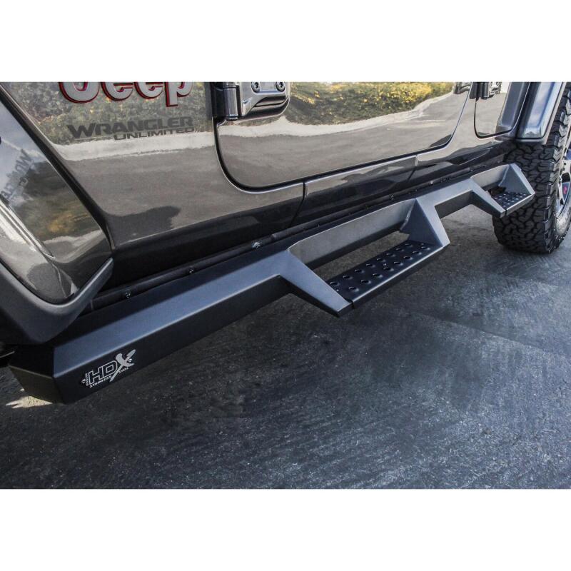 
                      
                        Westin 18-20 Jeep Wrangler JL Unlimited 4DR HDX Drop Nerf Step Bars - Textured Black
                      
                    