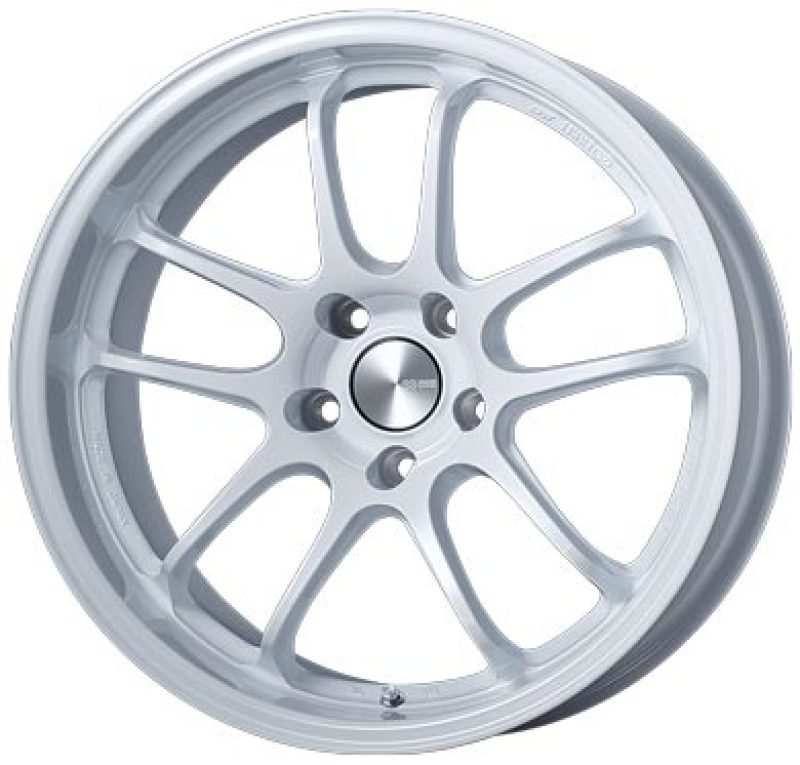 Enkei PF01EVO 18x10.5 15mm Offset 5x114.3 75mm Bore Pearl White Wheel Special Order / No Cancel