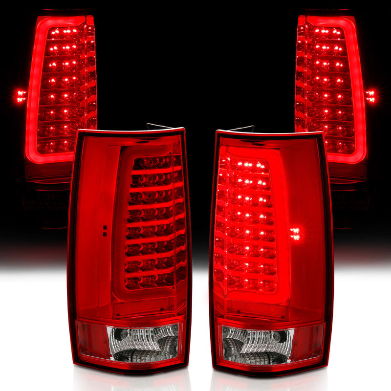 
                      
                        ANZO 2007-2014 Chevy Tahoe LED Taillight Plank Style Chrome With Red/Clear Lens
                      
                    