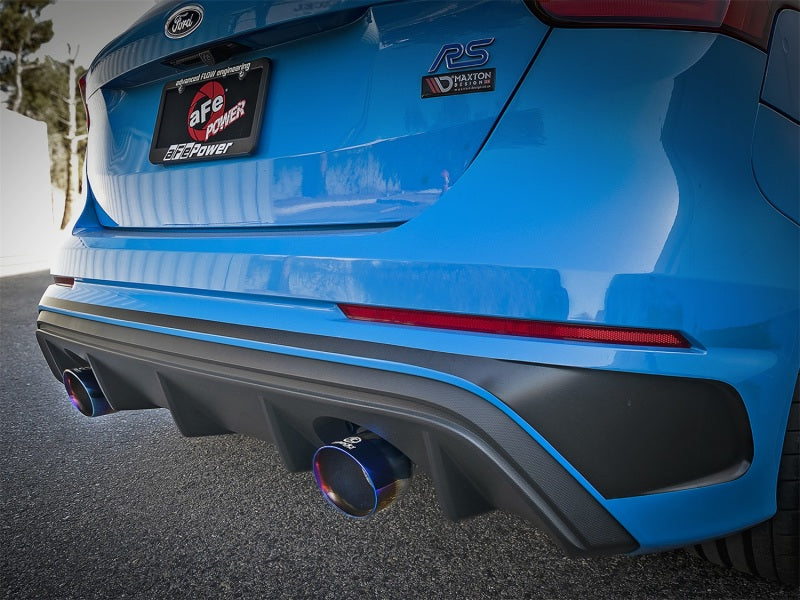 
                      
                        aFe Takeda 3in 304 SS Axle-Back Exhaust System w/ Blue Flame Tip 16-18 Ford Focus RS 2.3L (t)
                      
                    